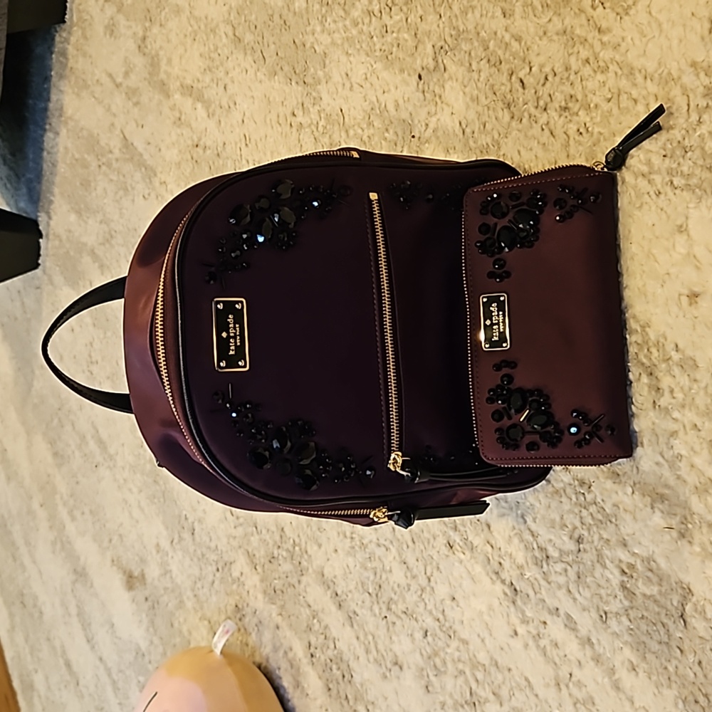 Kate spade ♠️ bedazzled back pack